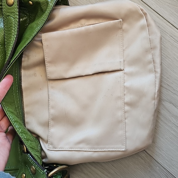 Y2K Coach 12735(f14707) Green Leather Zoe Medium Hobo Shoulder Bag - Picture 11 of 14